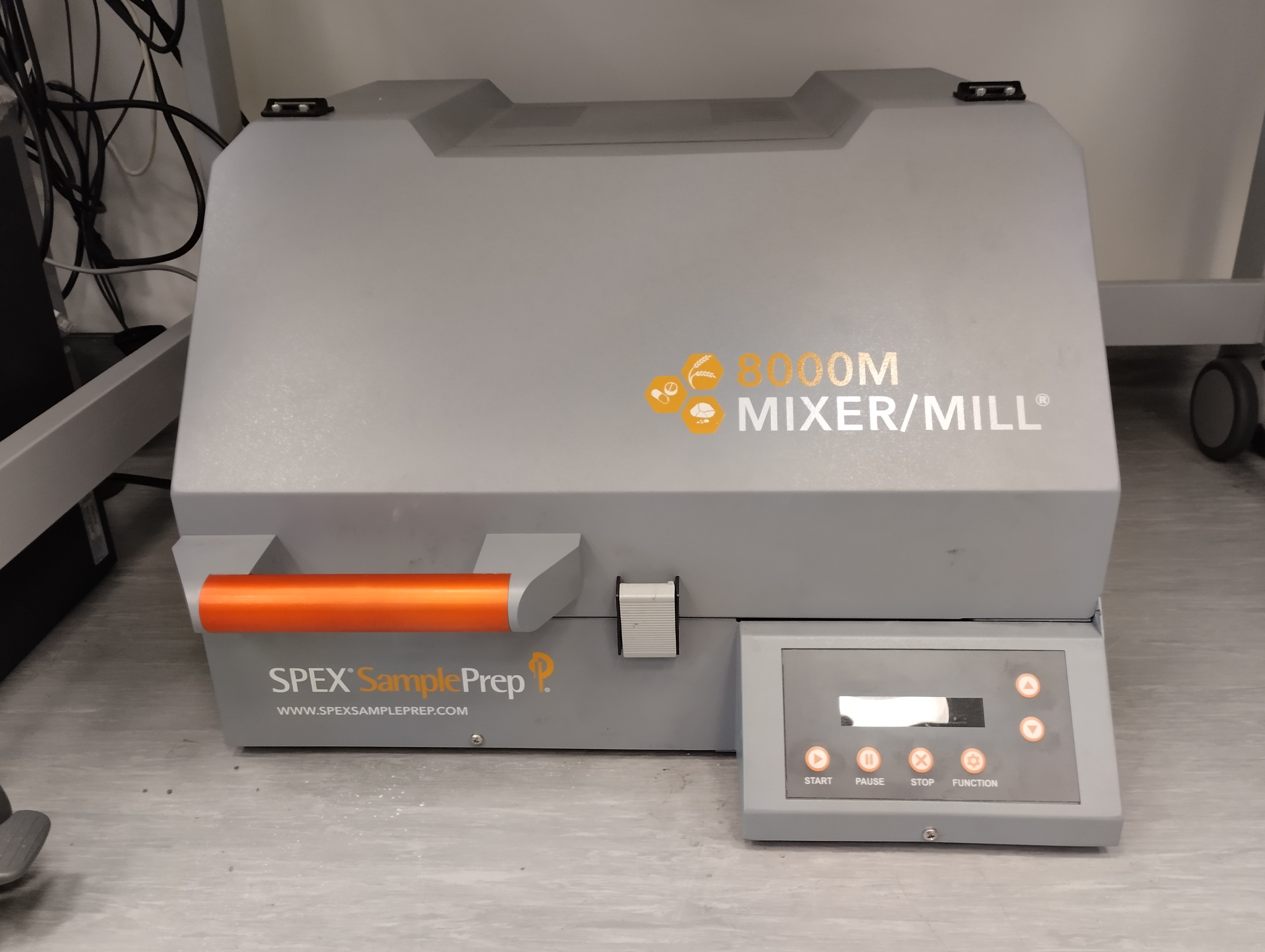 Ball milling - 8000M Mixer/Mill - SPEX SamplePrep